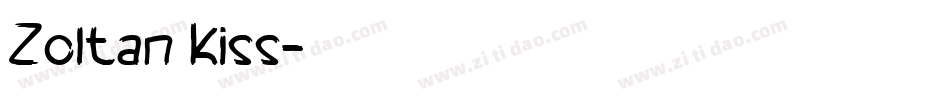 Zoltan Kiss字体转换